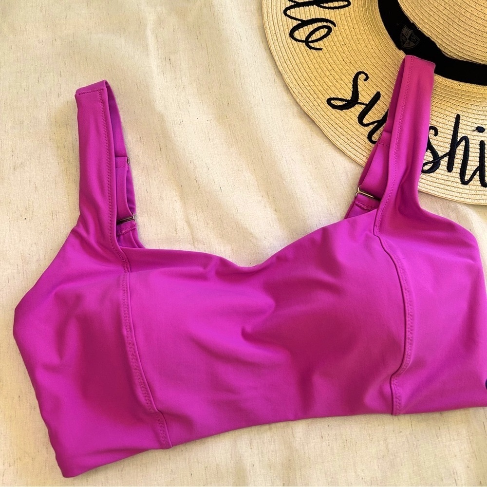 CALIA by Carrie Underwood Swim Top Sleek Sculpt Full Support Size Medium